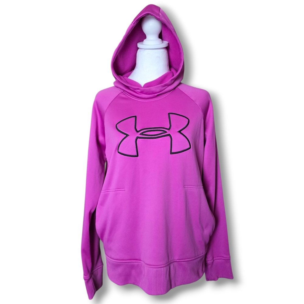 Under Armour Cold Gear Hoodie With Cowl Neck - Size Medium